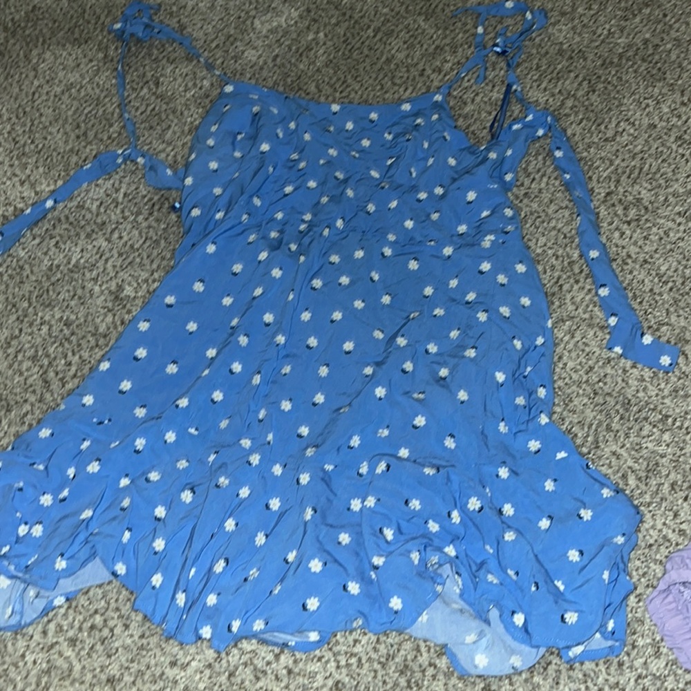 tie dress. size XL could fit medium and L